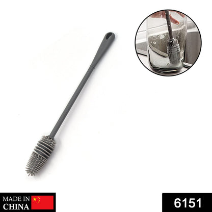 Bottle Cleaning Brush widely used in all types of household kitchen purposes for cleaning and washing bottles from inside perfectly and easily.