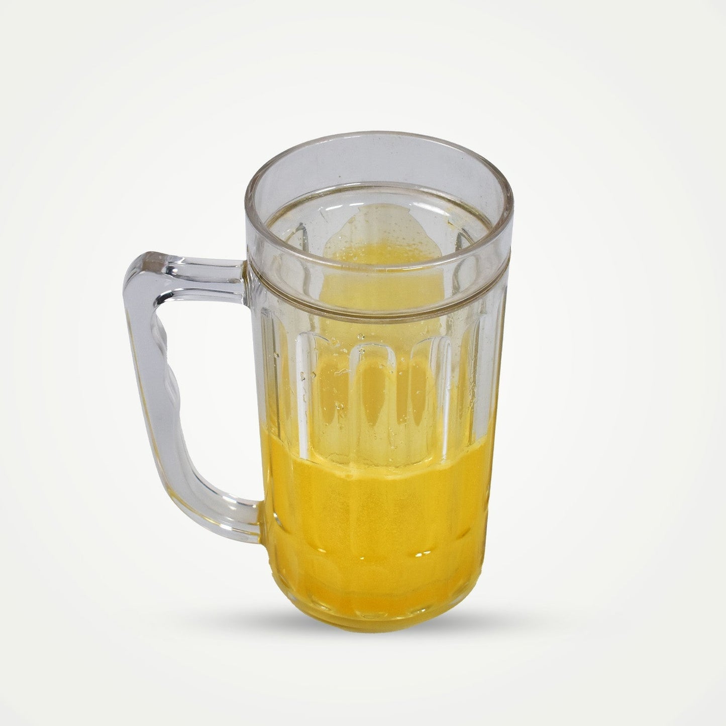 6832 420ml Large Beer Mug with Handle Crystal Clear Lead Free Mug Beer Mug, Beer Glass | Perfect for Home, Bars and parties-1Piece. 