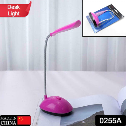 A Fashion Wind LED Desk Light, LED Lamps Button Control, Portable Flexible Neck Eye-Caring Table Reading Lights for Reading / Relaxation / Bedtime