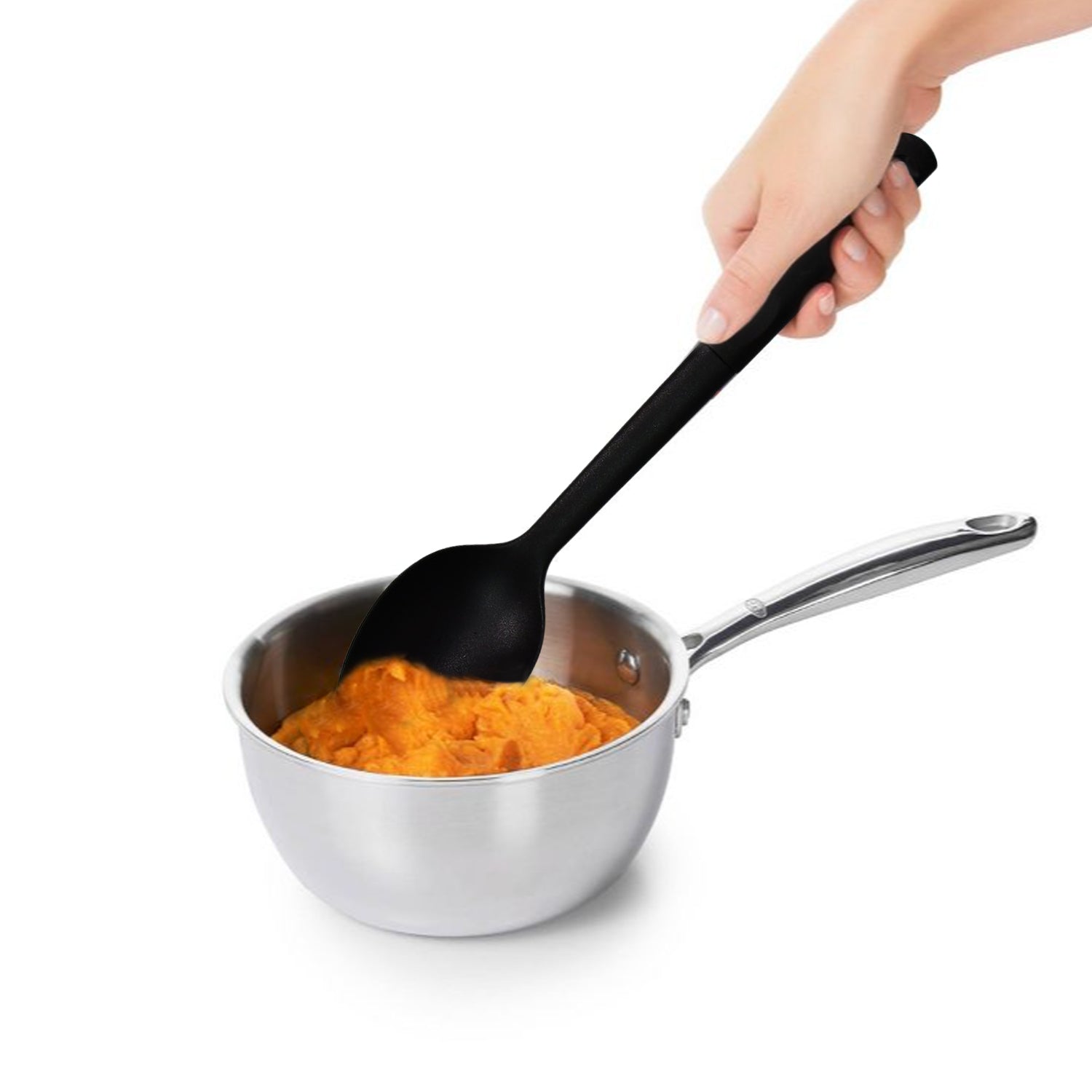 2095 Nylon Basting Spoon Black (31Cm) 