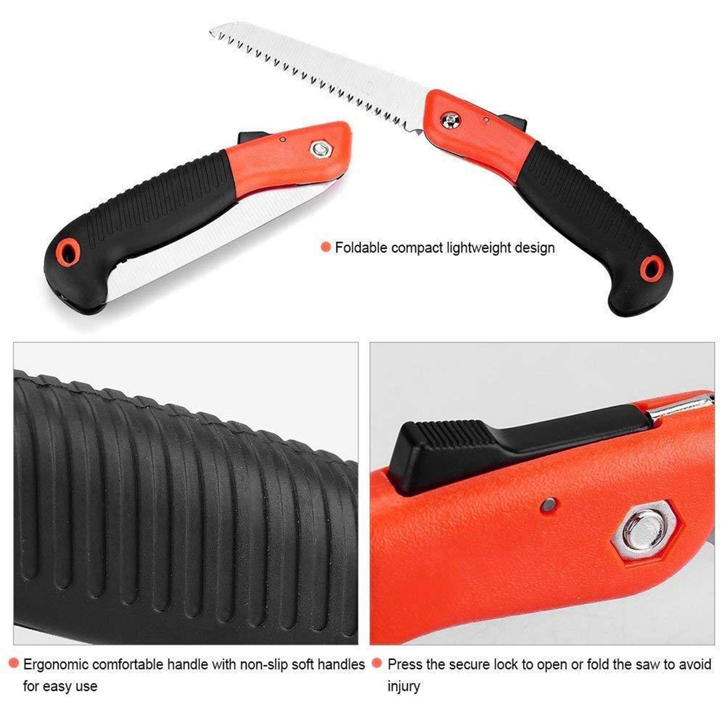 0464L FOLDING SAW FOR TRIMMING, PRUNING, CAMPING. SHRUBS AND WOOD 