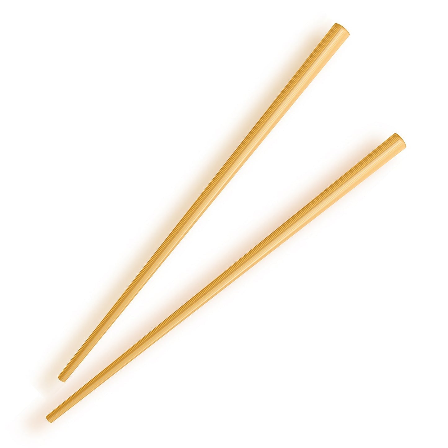 2952 Designer Natural Round Bamboo Reusable Chopsticks 