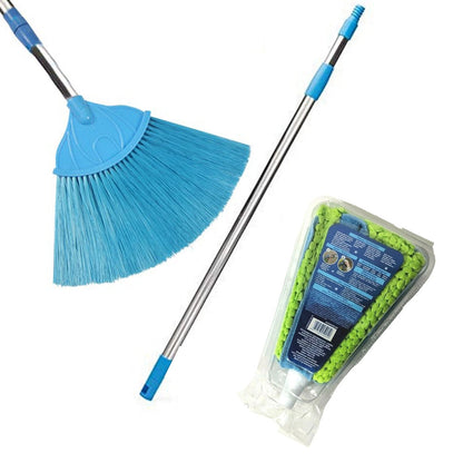 4779 Ceiling Broom Fan for cleaning and wiping over dusty floor surfaces with effective performance. 