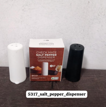 Salt Pepper Dispenser Dining Table Spice Storing Use & New Look Dispenser For Home & Hotel Use