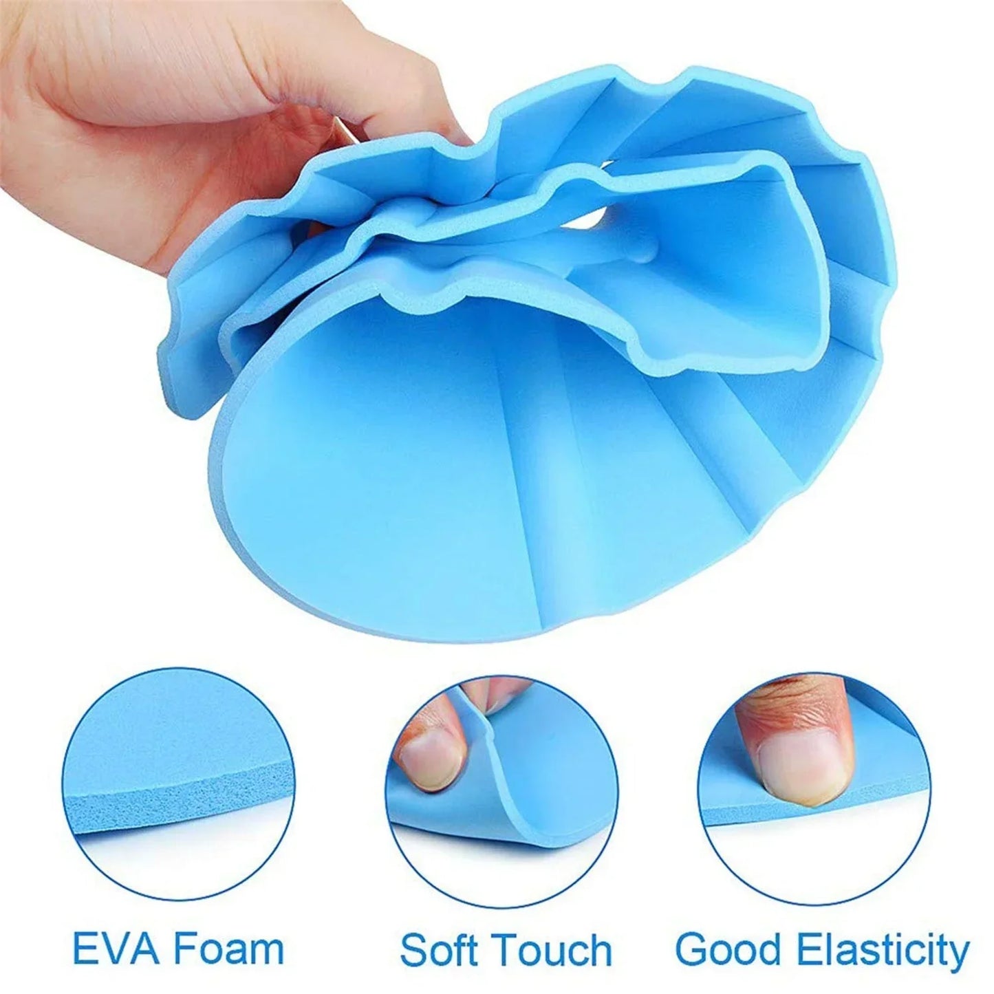 B Adjustable Safe Soft Bathing Baby Shower Hair Wash Cap for Children, Baby Bath Cap Shower Protection for Eyes and Ear,