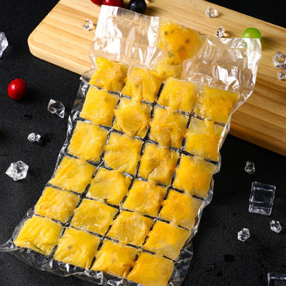 2905 Disposable Ice Cube Bags, Stackable Easy Release Ice Cube Mold Trays Self-Seal Freezing Maker,Cold Ice Pack Cooler Bag for Cocktail Food Wine