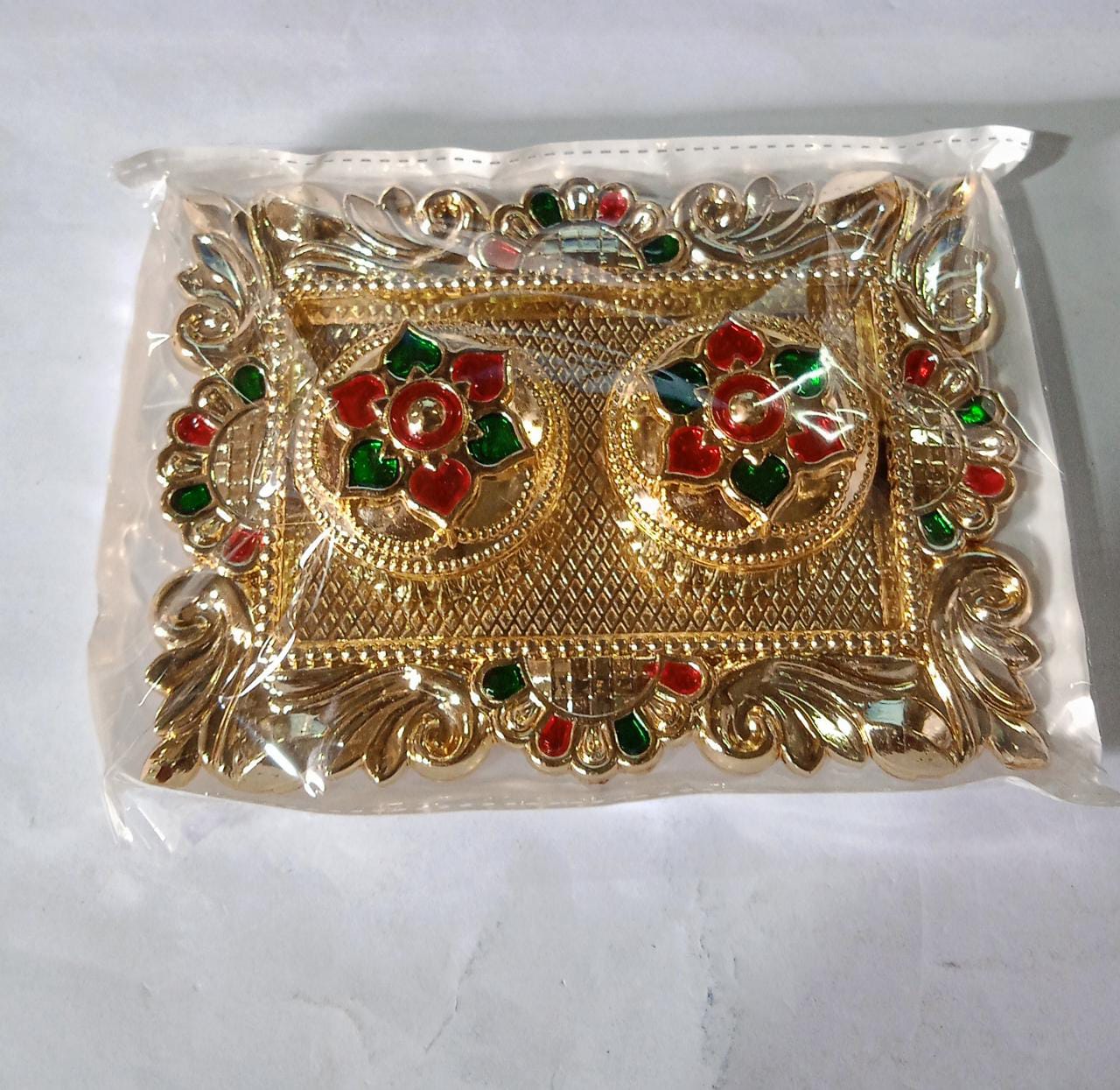 Rakasha Bandhan Special Puja Thali, Kumkum Thali Holder, Pooja Return Gift, Indian Housewarming Gifts, Brother / Bhai / Bhabhi / Sister / Family  Rakhi for Rakshabandhan, Diwali