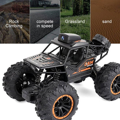 17901 Remote Control Car with Camera Off-Road Remote Control Truck Monster Trucks for Boys 8-12 Birthday Gift For Kids Adults Gift For Boys And Girls HD Camera Rock Crawler Monster Truck Toy