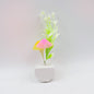 A Fancy Color Changing LED Mushroom Night Light Kids Beautiful Color LED Illumination Automatic On / Off Light Sensor Night Lamp