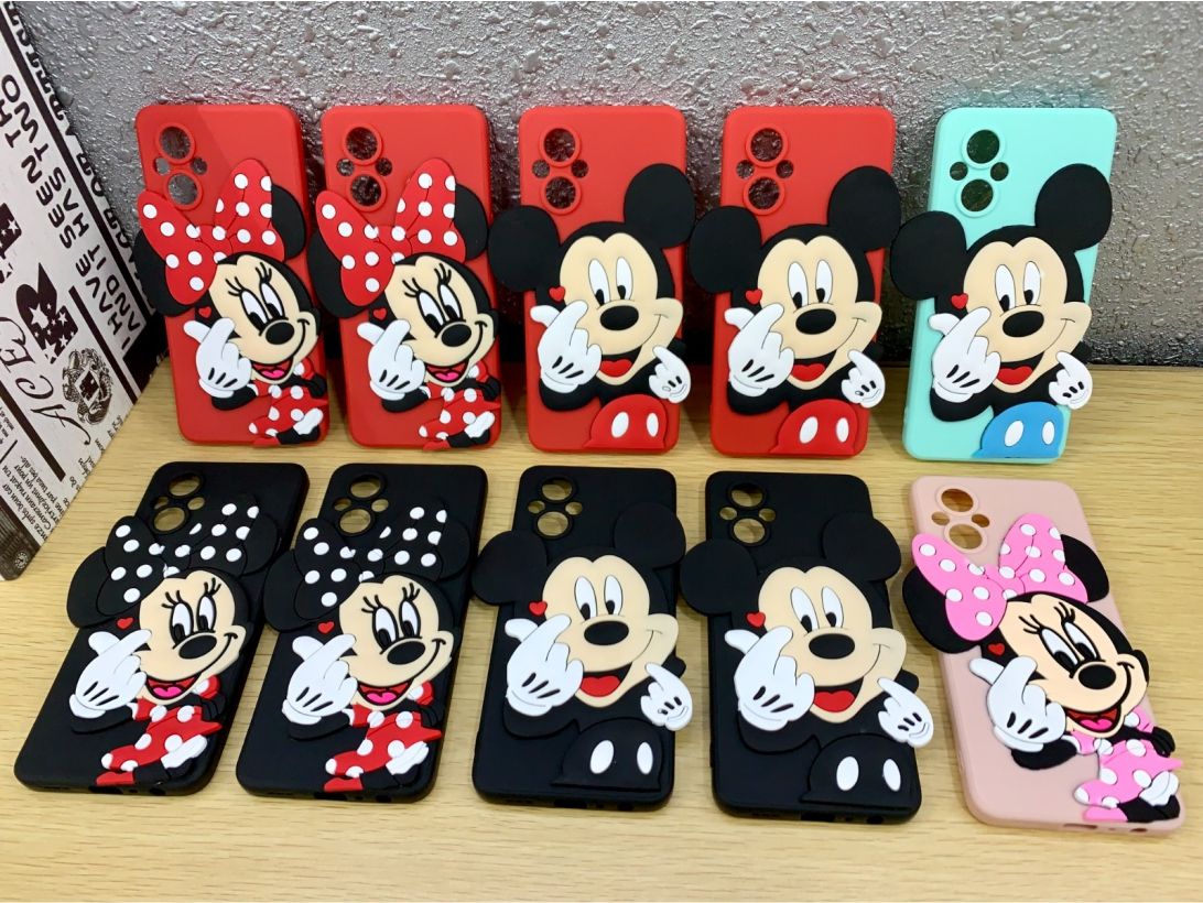 Couple Mickey And Minnie Hard Protection Case For Tecno