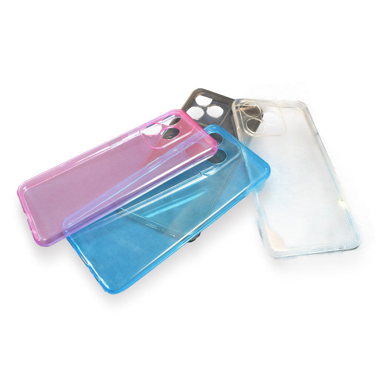 Colour Clear Soft Case For Google