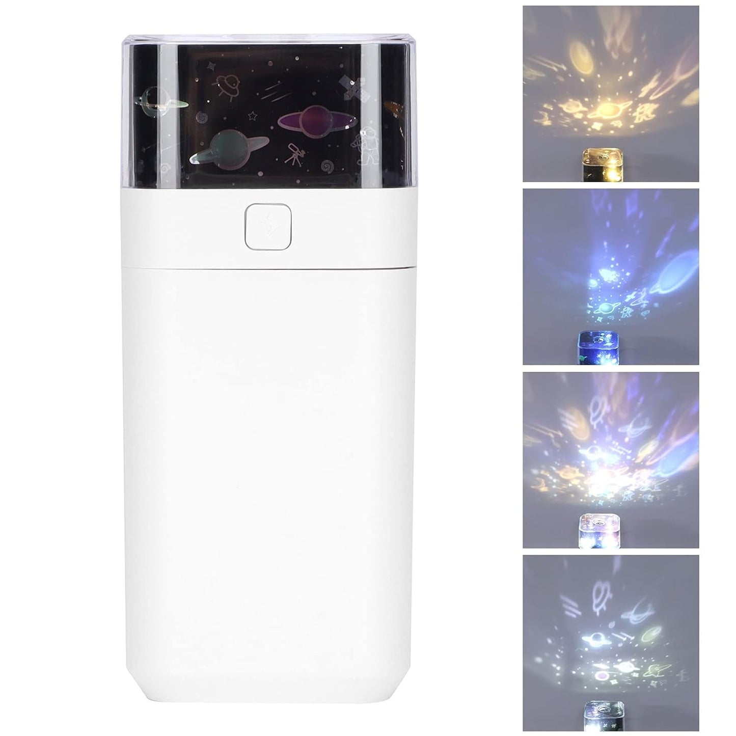 Star Night Light Projector Humidifier, for Kids Room, Starlight Humidifier Ultrasonic LED Night Light Silent 300ml Dual Mode Mini Humidifier, for Home for Office