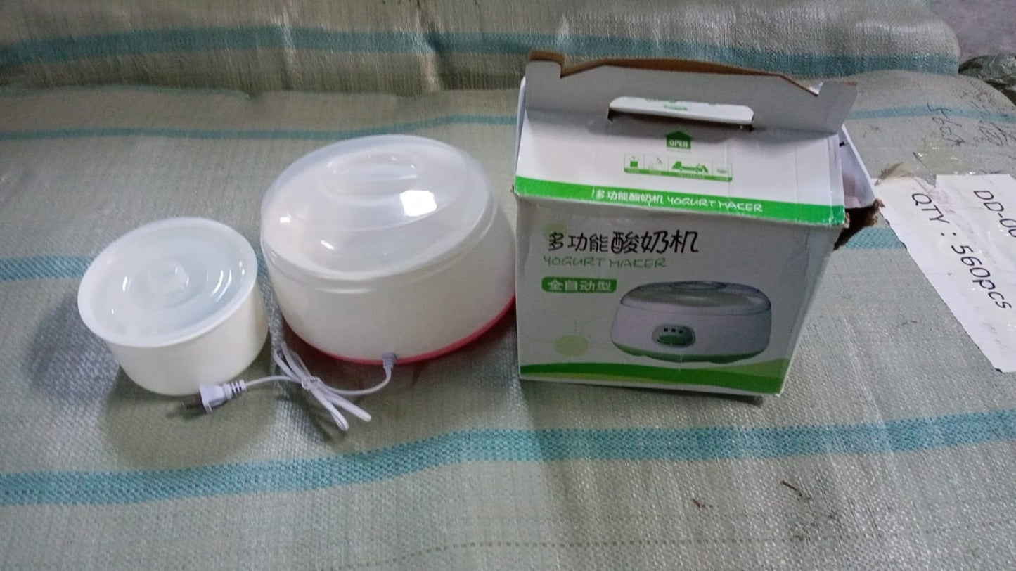 B ELECTRONIC YOGURT MAKER, AUTOMATIC YOGURT MAKER MACHINE 1L YOGHURT PLASTIC CONTAINER FOR HOME USE