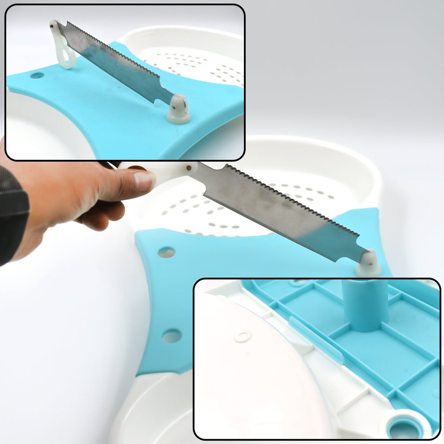 2693 Adjustable Cut N Wash used in all kinds of household and kitchen purposes for cutting and washing simultaneously of vegetables and fruits etc. 