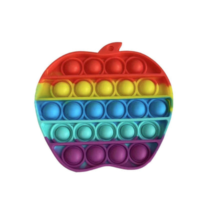 8066 Apple Fidget Toy used in all kinds of household places specially for kids and children for playing purposes 