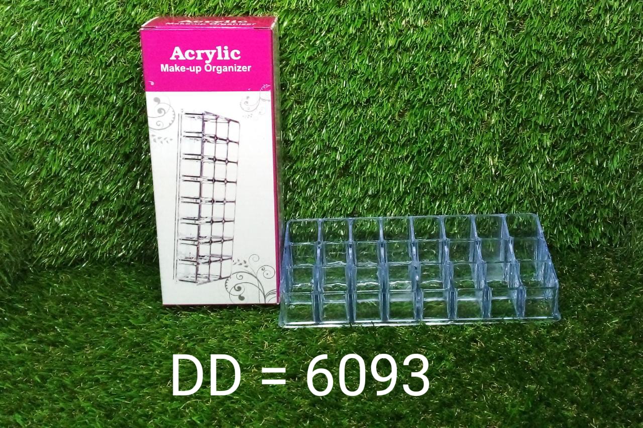 6093 Acrylic Multi Purpose Lipstick Cosmetics Stand Display Holder 24 Section 