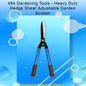 484 Gardening Tools - Heavy Duty Hedge Shear Adjustable Garden Scissor with Comfort Grip Handle