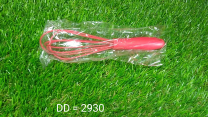 2930 Manual Whisk Mixer Silicone Whisk, Cream Whisk, Flour Mixer, Rotary Egg Mixer, Kitchen Baking Tool. 