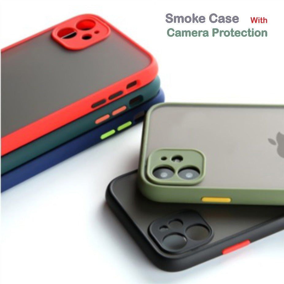 Smoke Camera Protection Hard Protection Case For Oneplus