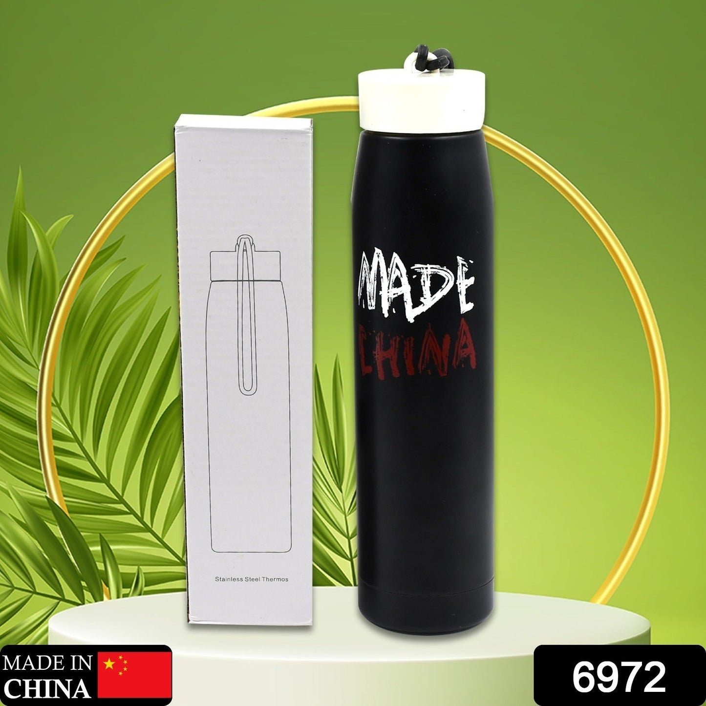 STEEL BOTTLE TRAVEL WATER BOTTLE 320ML FOR HOME , OFFICE & SCHOOL USE.