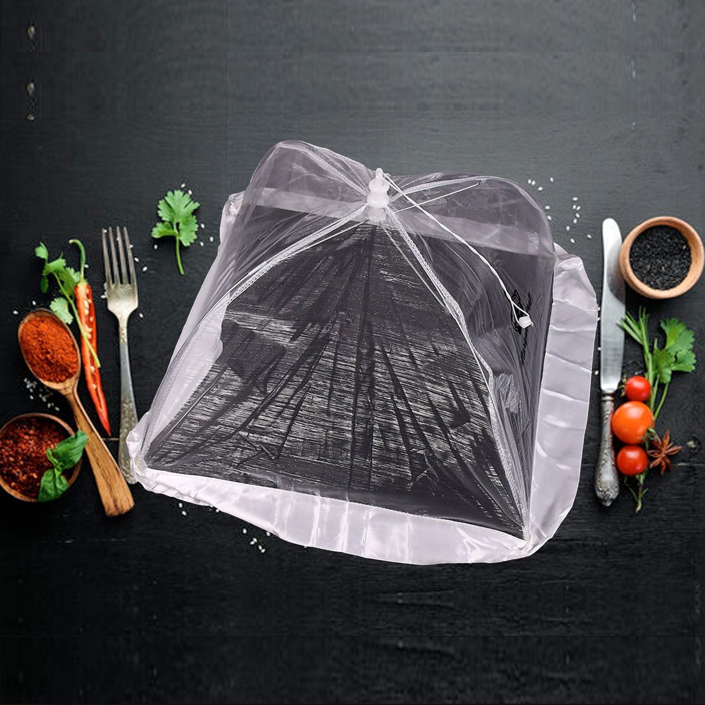 7179A  UMBRELLA FOOD COVERS MESH NET KITCHEN UMBRELLA PRACTICAL HOME USING FOOD COVER 