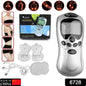 Multifunctional Massager, Acupuncture Machine Electric Digital Therapy neck back electronic pulse full body massager Therapy Pulse Muscle Relax Massager & Meridian, 2 Electrode Pads,  health care equipment, Massager Set (Adapter Not Included)