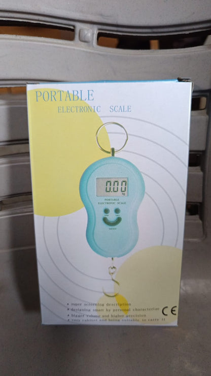 '-40Kg 10g Portable Handy Pocket Smile Mini Electronic Digital LCD Weighing Scale