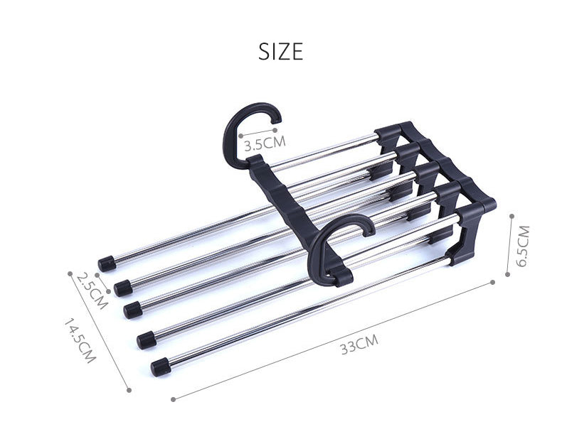 4660 Adjustable Trouser Pants Hanger Organizer 