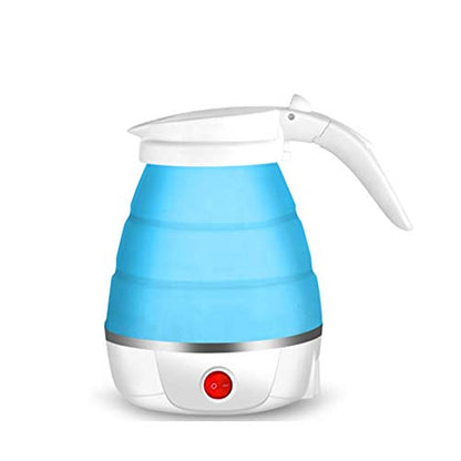 Silicone Foldable Collapsible Electric Water Kettle Camping  Boiler