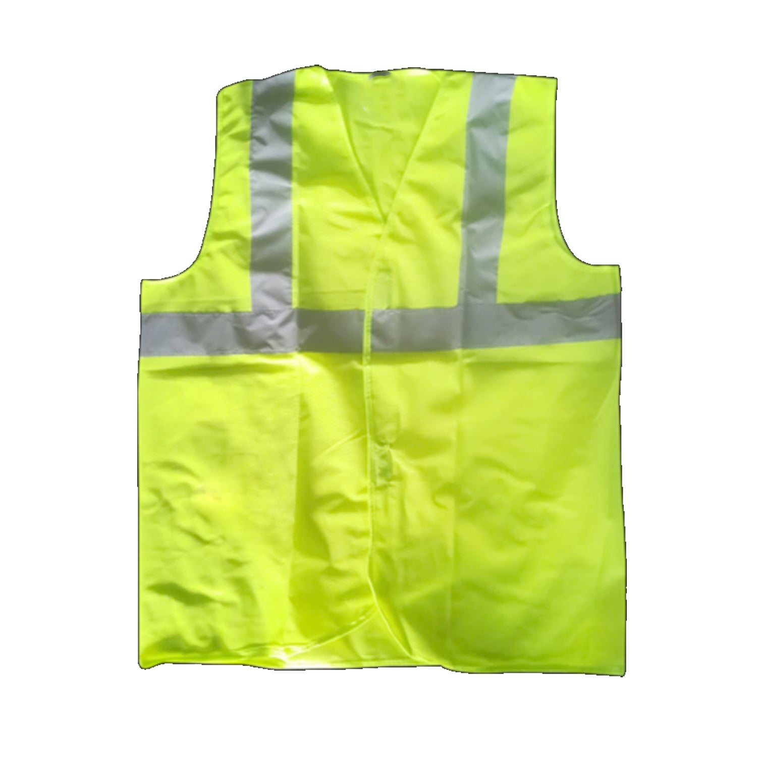 Green Safety Jacket For Having protection against accidents usually in construction area’s.