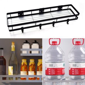 50cm Metal Space Saving Multi-Purpose Kitchen Spice Rack Storage Organizer Shelf Stand .