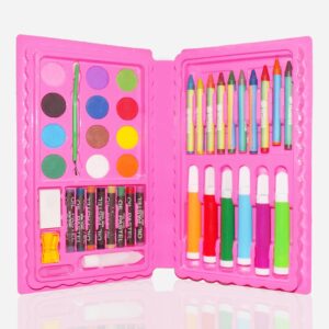 Art and Craft Color Kit (Crayons, Water Color, Sketch Pens) – 42 Pcs