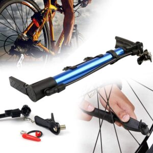 Aluminum Mini Bicycle Air Pump (Multicolor)-01