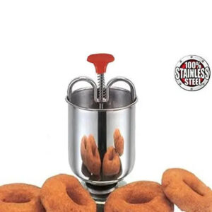 B Stainless Steel Medu Vada And Donut Maker For Perfectly Shaped And Crispy Vada Maker