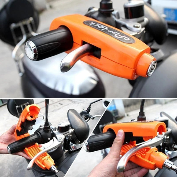 Heavy Duty Bike Brake Lock – Locking System by Holding Handle Bar with Brake Lever