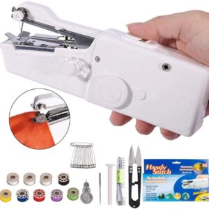 Handheld Portable Mini Electric Cordless Sewing Machine for Beginners